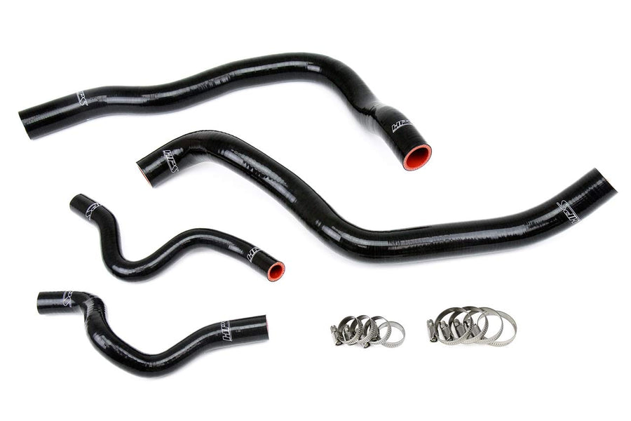Black HPS Performance 57-1417-BLK Silicone Radiator Hose Kit Coolant