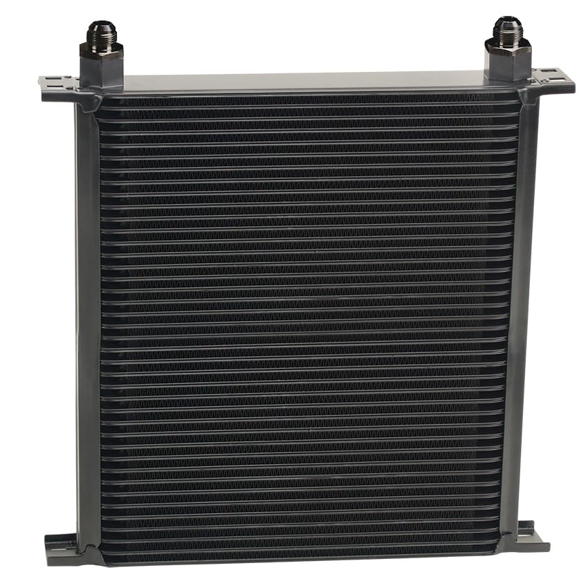 KIT-Stack Derale 54088 Plate Cooler 40 Row (-8AN 90° Swivel)