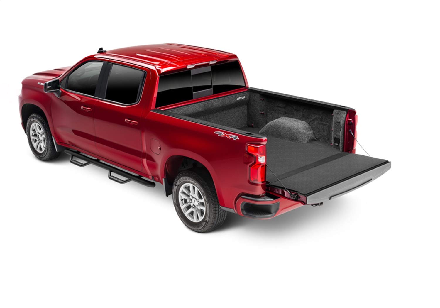 Impact BedLiner BedRug | Fits 2020 - 2026 Chevrolet Silverado / GMC Sierra 2500, 3500 HD, 82.2 Bed w/Out MultiPro Tlgte | Charcoal Grey, ILC20SBK