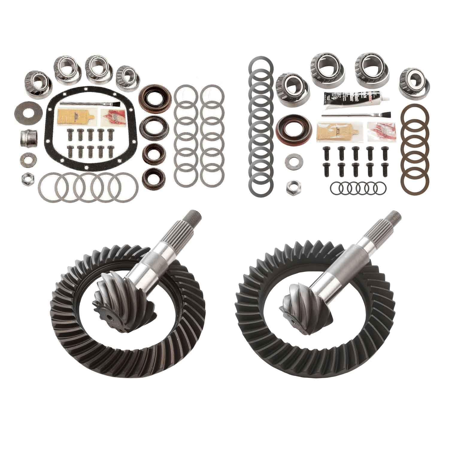 Motive Gear Differential MGK-114 Ring & Pinion Rebuild Kit For Dana 30/44 Front & Rear Axles, Gear Ratio 4.88, 10-Bolt, 26 Spline, 8 & 9 Pinion Tooth, Fits Jeep Wrangler TJ, Replaces: YGK008