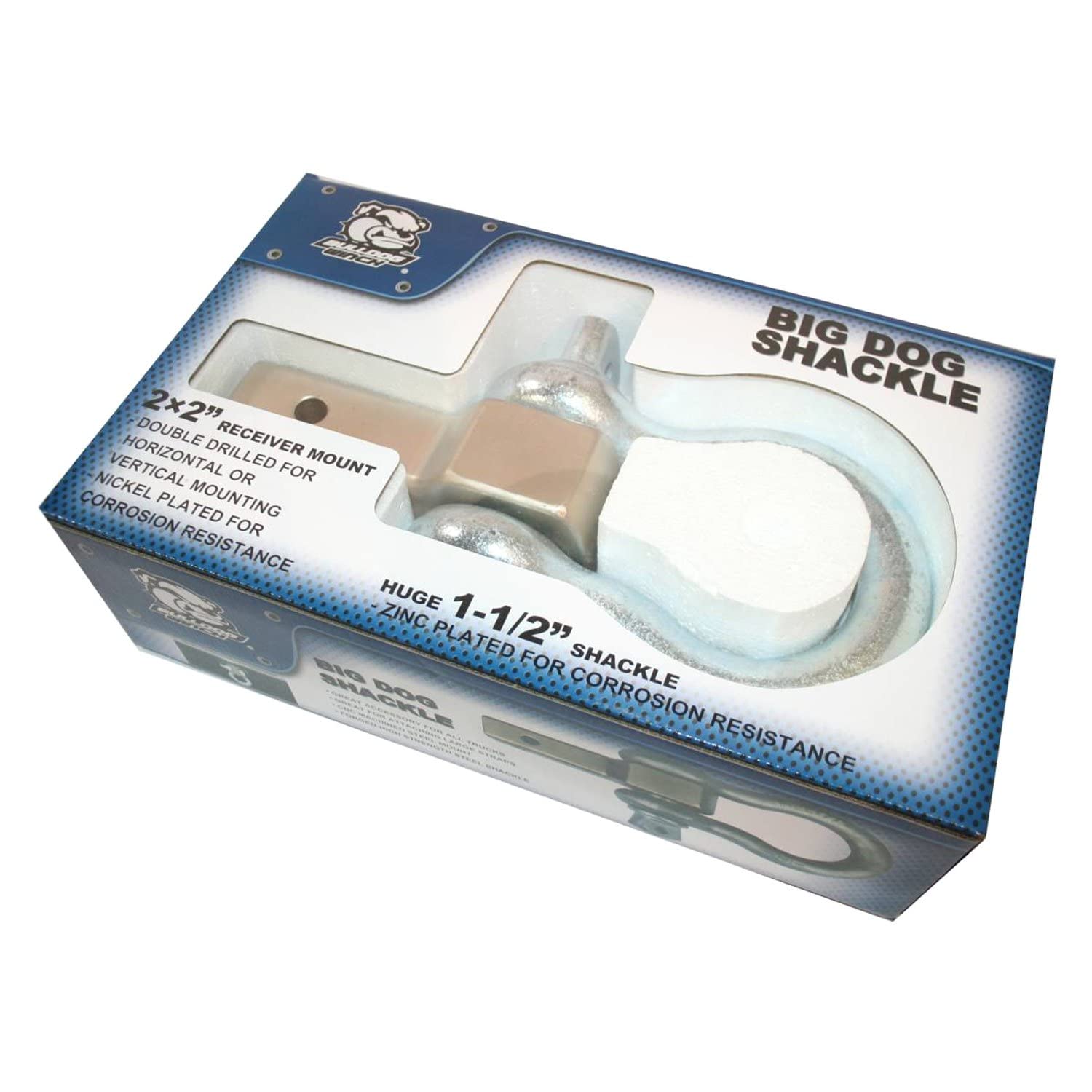 Big Dog Bulldog Winch Shackle, 1.5"