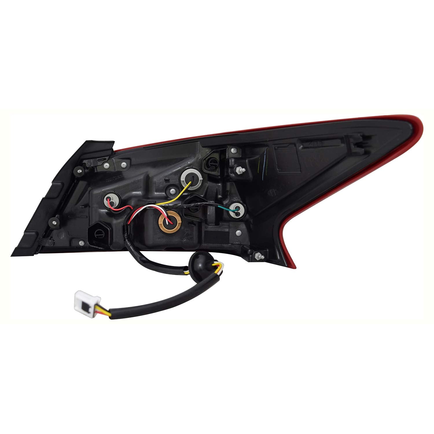 Left TYC Tail Light Assembly Compatible with 2018-2018 Nissan Altima