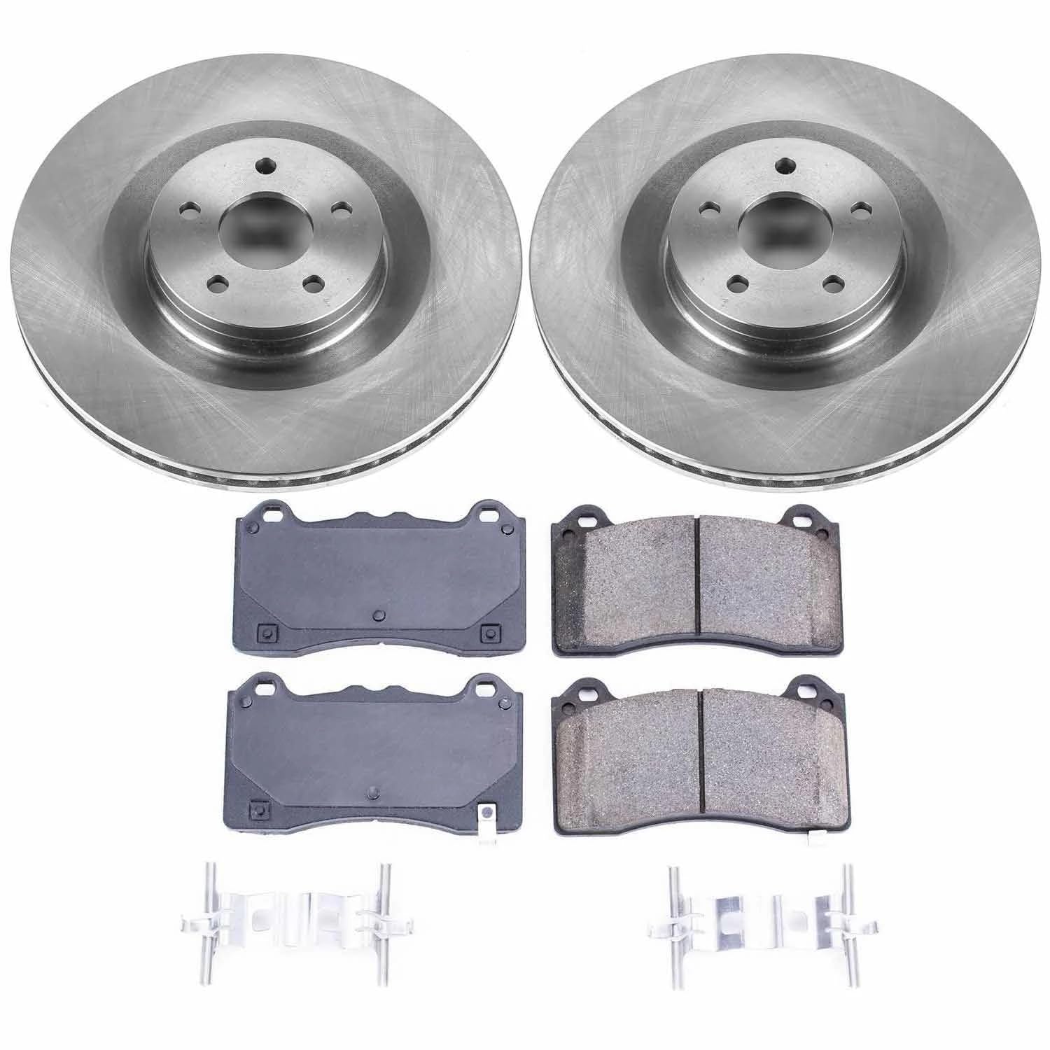 Power Stop Front KOE7318 Replacement Brake Kit For Ford Focus 2016-2018 [Model Specific]