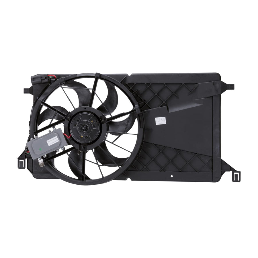 Cooling Fan Assembly TYC 621270 Compatible with 2004-2009 Mazda Mazda3, Black