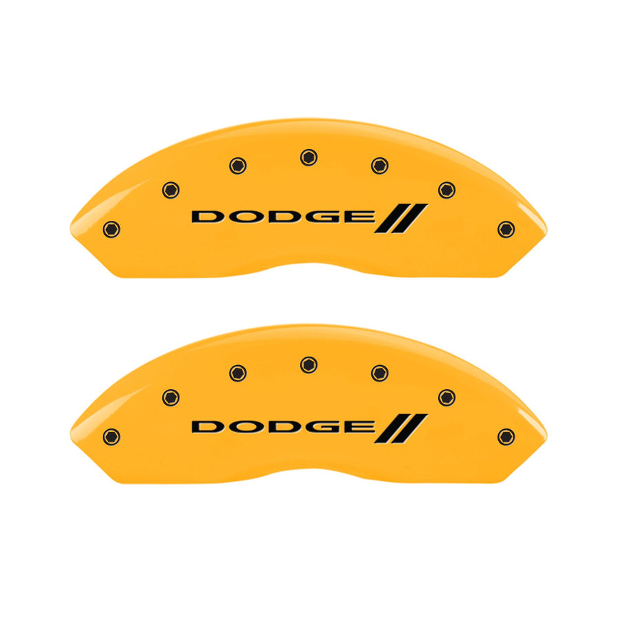 Caliper Covers MGP 12059SDD3YL, Yellow