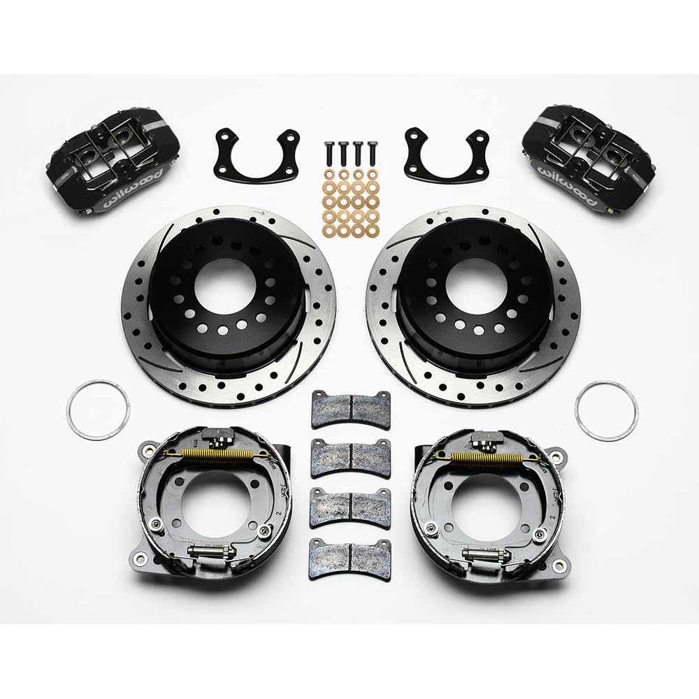 140-11393-D WILWOOD FDP-LP 11.00" P-Brake Kit, Drilled Small Ford 2.66" Offset