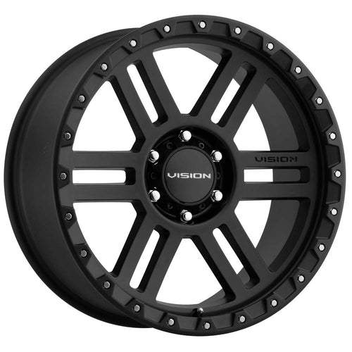 20x9 Vision 354 Manx 2 +12mm Satin Black Wheel Rim 20" Inch 5x5.5"