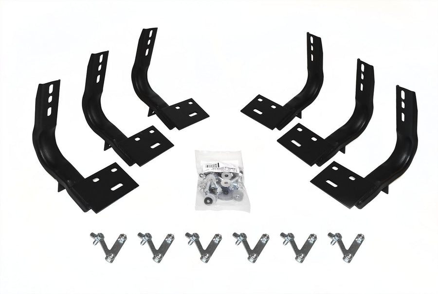 OE Xtreme Go Rhino Brackets | 6840995 | Fits 2009-2010 Dodge Ram 1500 Crew/Quad Cab; 2009-2020 Dodge Ram 1500 Standard Cab; 2010-2024 Ram 2500, 3500 Crew/Mega/Standard Cab (See Description)
