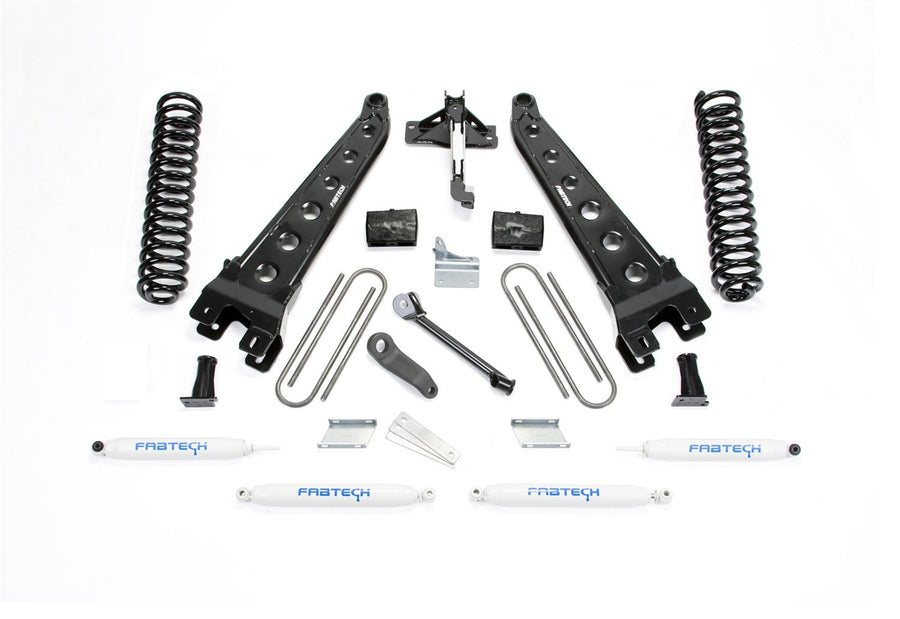 Fabtech Radius Arm Lift System K2131 w/Performance Shocks 6 in. Lift