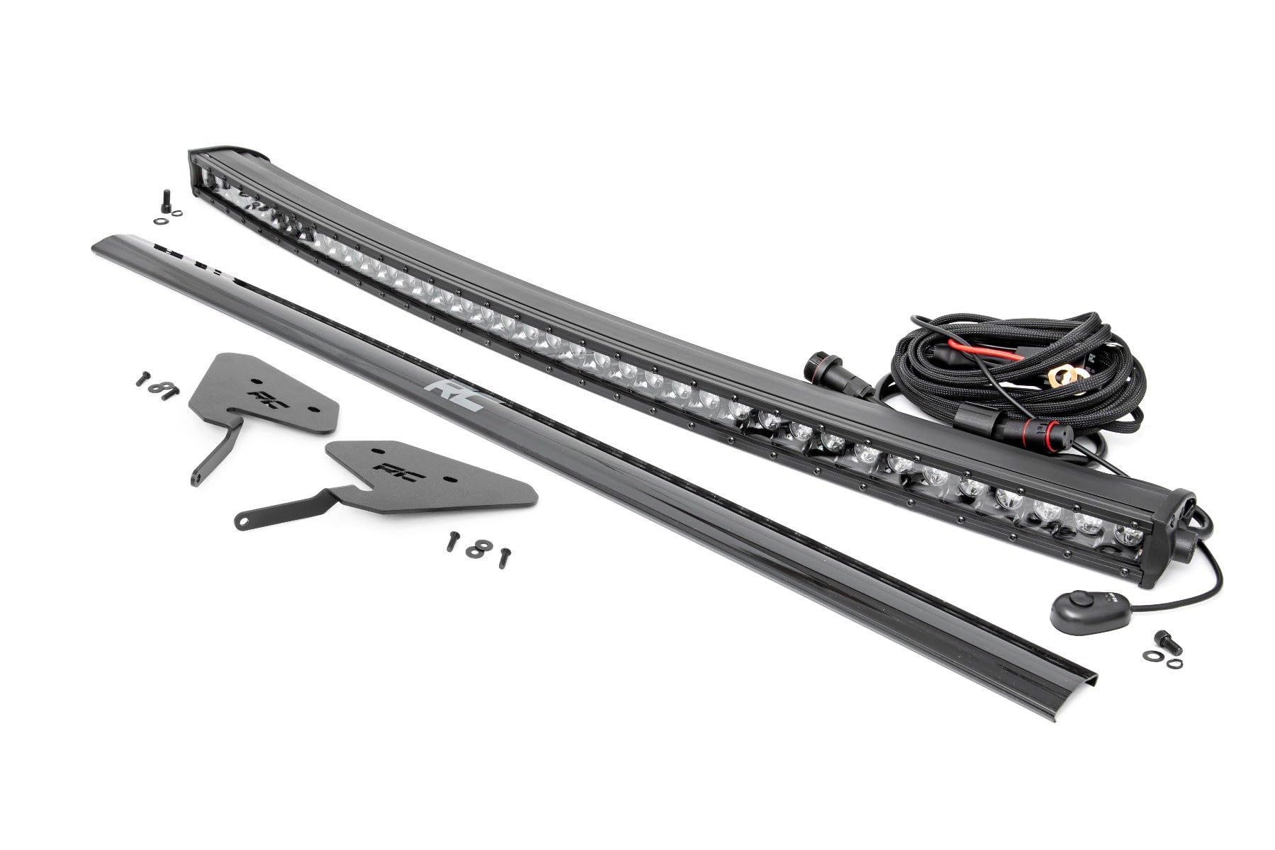 30" Rough Country Curved Black Series LED Kit for 19-22 RZR XP Turbo S - 93111