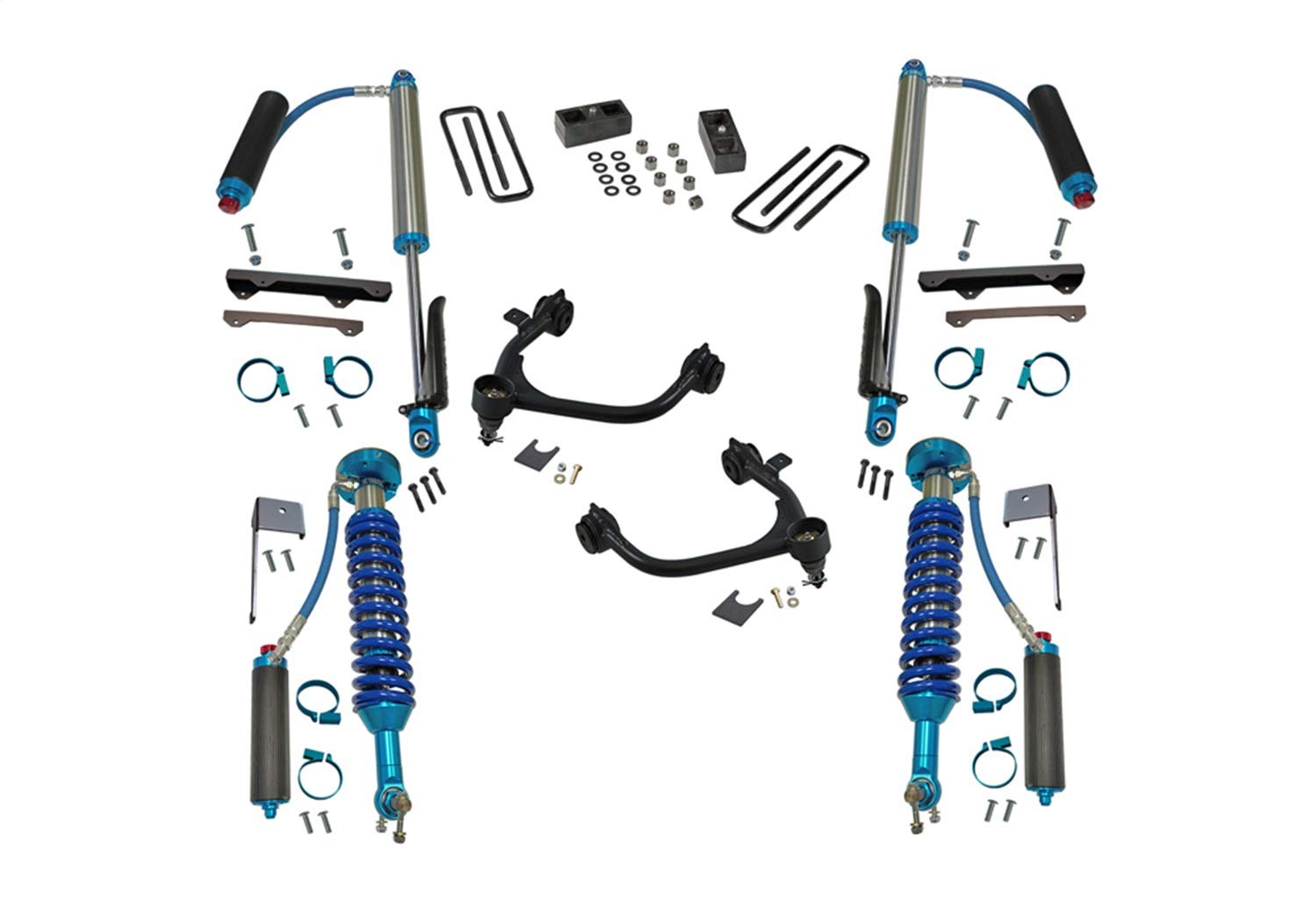 SUPERLIFT SUSPENSION RealTruck 3" Lift Kit for Silverado/Sierra | Complete Lift Kit with King Coilovers & Upper Control Arms | 3900KG | Fits 2019-2024 Chevrolet Silverado / GMC Sierra 1500