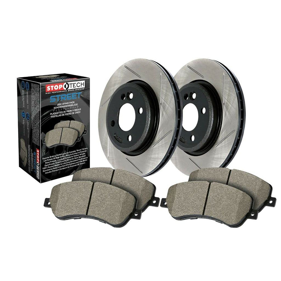 Street Axle Pack, Slotted Stoptech 937.38510