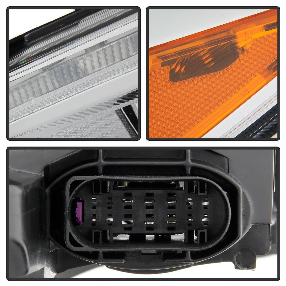 Halogen Xtune Headligths (HD-JH-FFOC15-LED-AM-C) (POE)