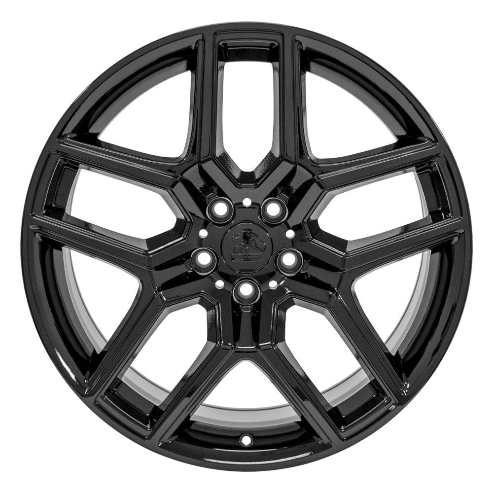 20 Inch OE Wheels FR73 Rim Fits Explorer Style 5x114.3 20x9 Gloss Black - Hollander 10061 (1)