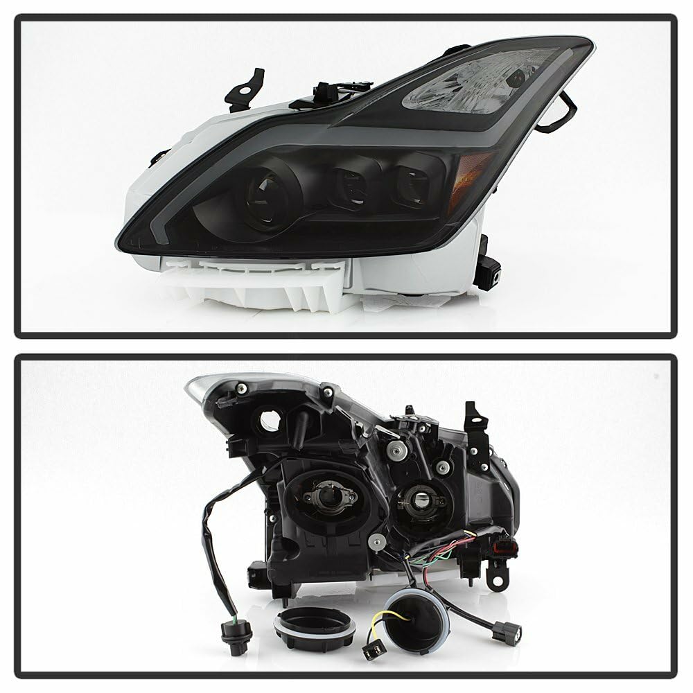 Projector Headlight Xtune PRO-JH-IG3708-2D-LB-BSM, 1 Pack
