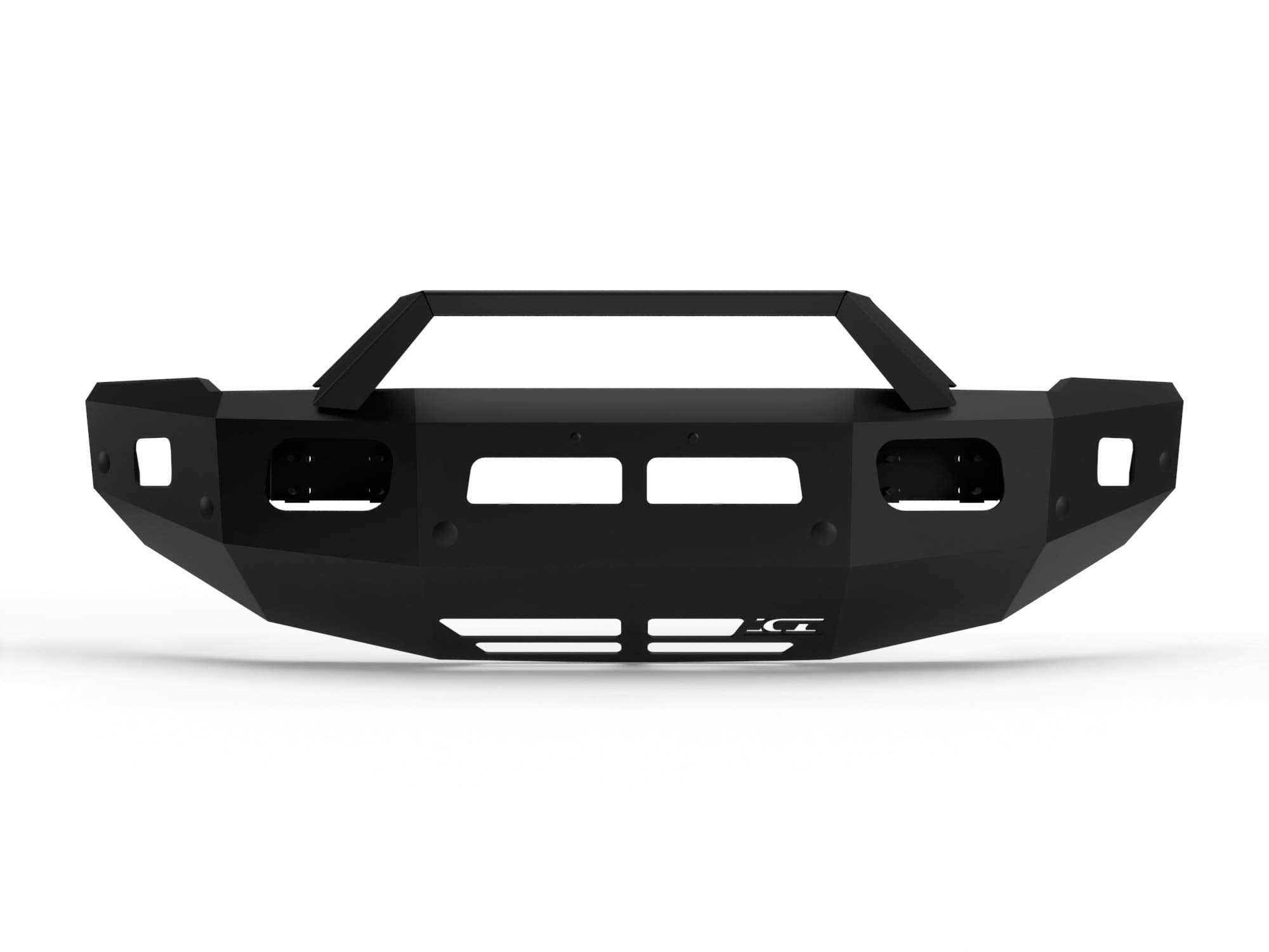 Alumilite Front Bumper ICI Aluminum Compatible with 2010-2019 Dodge RAM HD