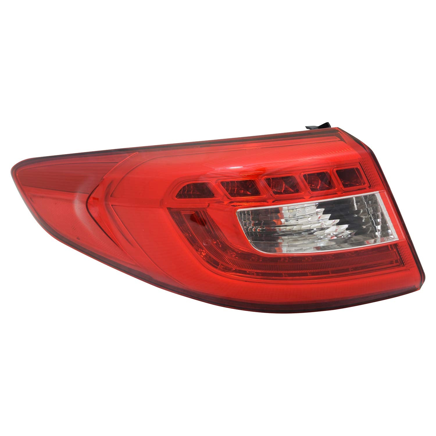 Left TYC Tail Light Assembly Compatible with 2015-2017 Hyundai Santa Fe