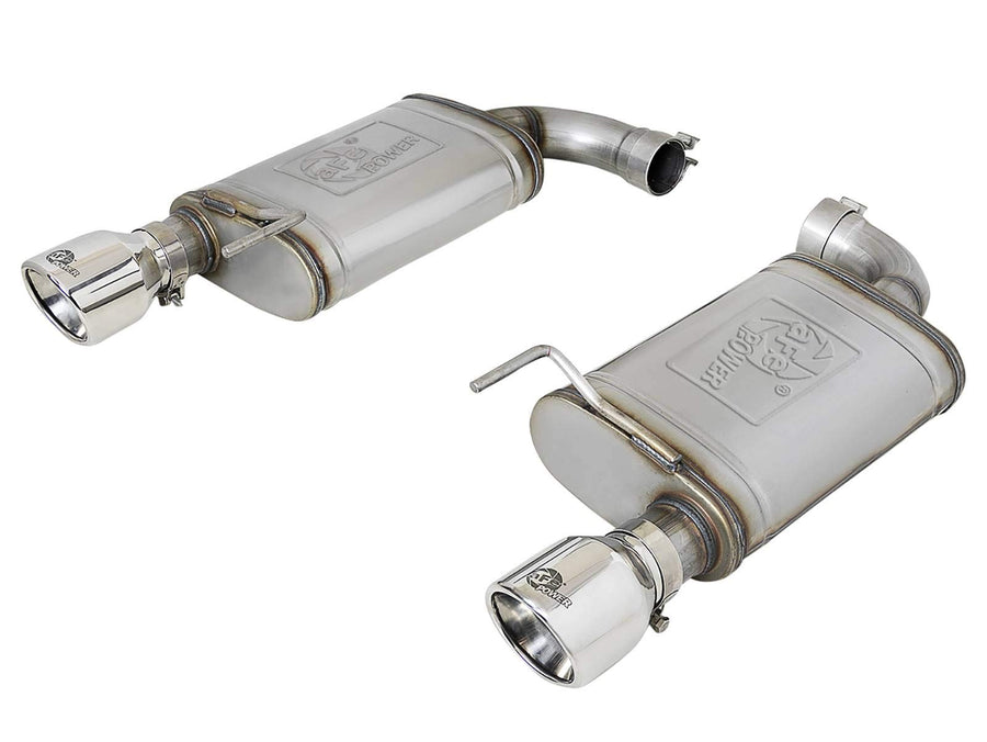 Mach Force Xp aFe Power 49-43105-P Axle Back Exhaust System