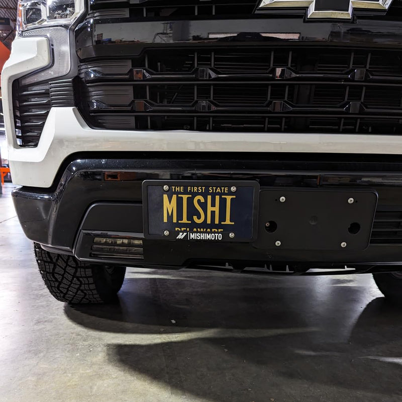 Mishimoto Relocation Kit License Plate, Compatible with Chevrolet Silverado 1500, 2022+