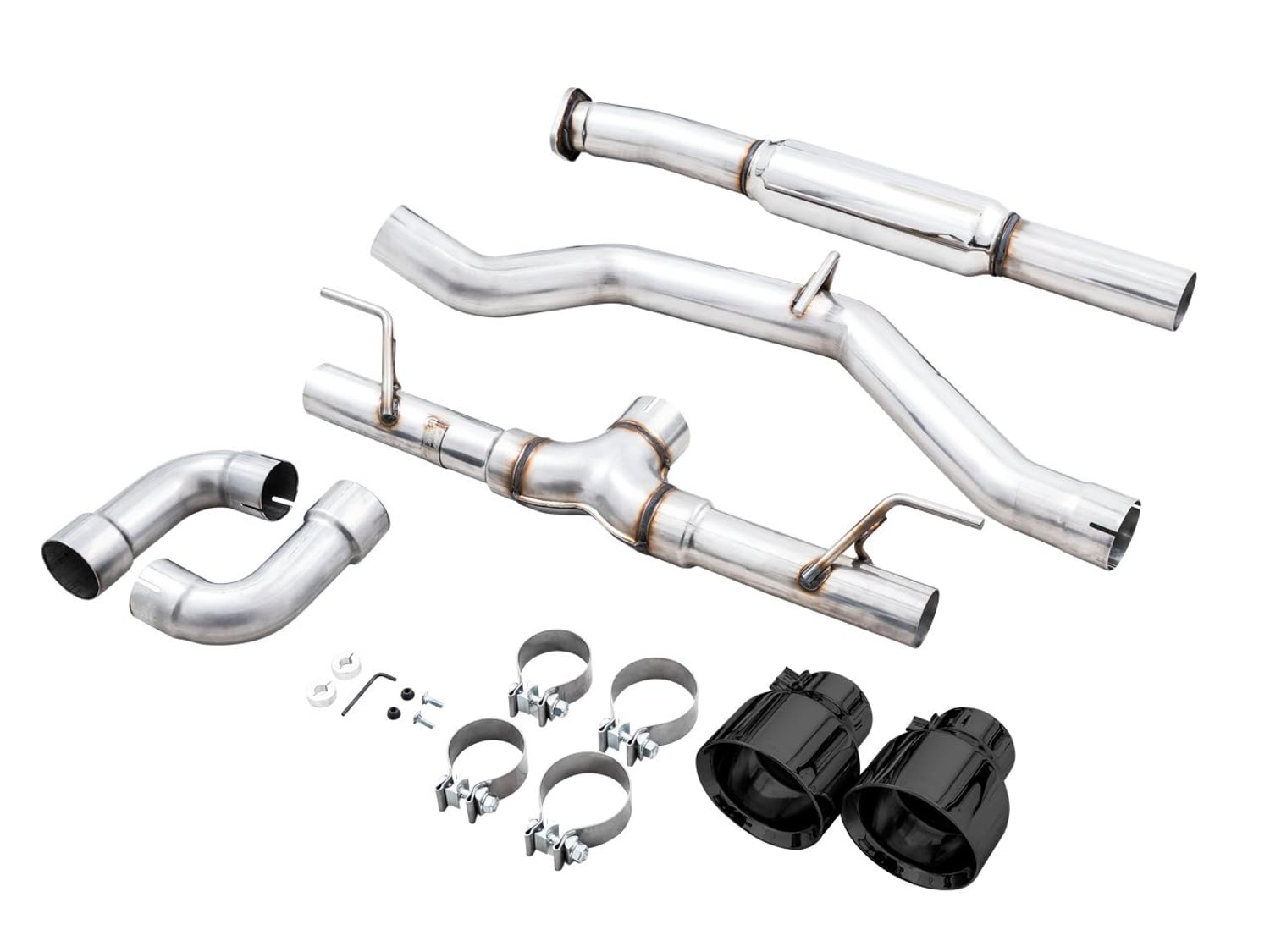 Subaru BRZ / Toyota GR86 / Toyota 86 AWE Track Edition Cat-Back Exhaust- Diamond Black Tips
