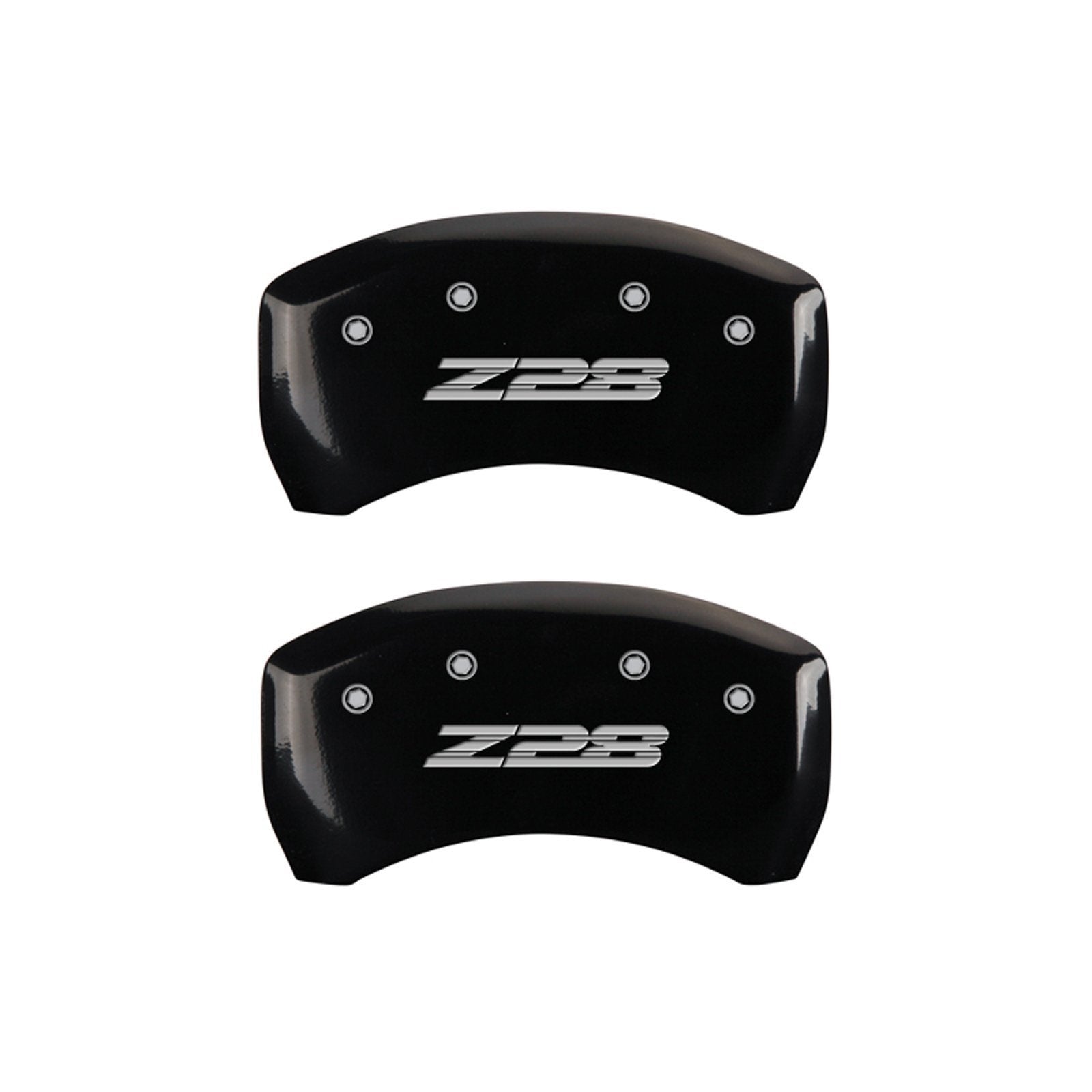 Caliper Covers MGP 14027SZ84BK with Black Powder Coat Finish, (Set of 4)