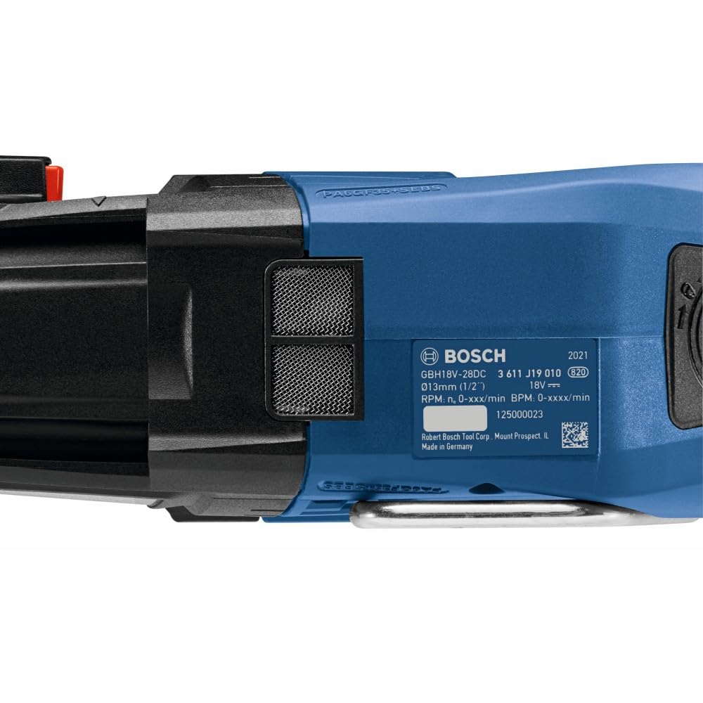 Bosch 18V GBH18V-28DCN Brushless Connected-Ready SDS-plus® Bulldog™ 1-1/8 In. Rotary Hammer (Bare Tool)