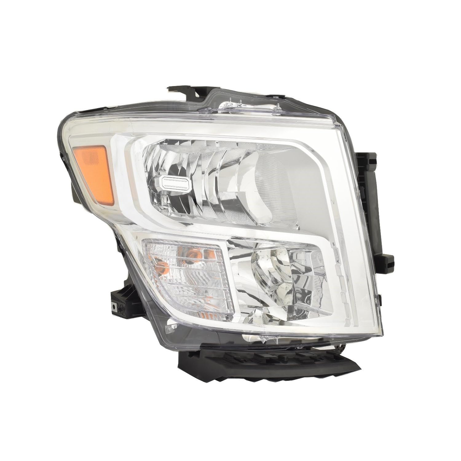 For Nissan Titan XD 20-21 / Crew Cab 20-22 Headlight S/SV without Logo CAPA | DOT Certified 26010-9FV1A | NI2503280C Passenger Side