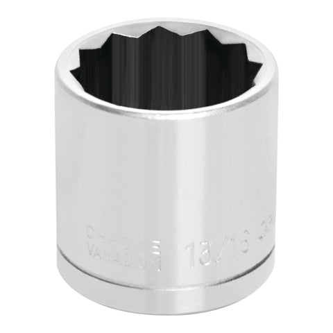 W38526 Performance Tool 3/8-Inch 12-Point Socket, 13/16