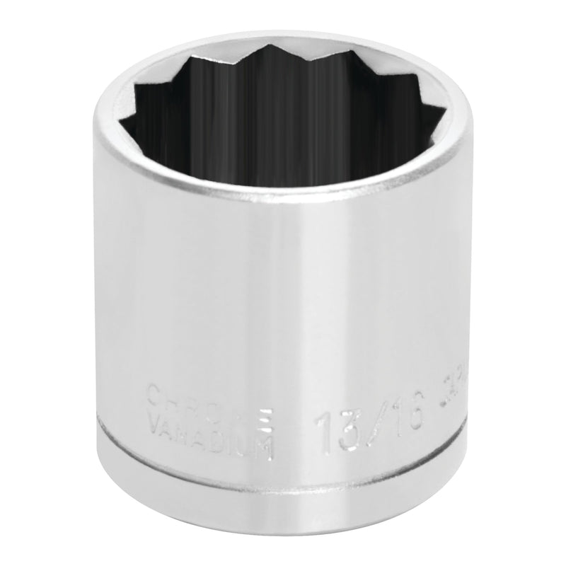 W38526 Performance Tool 3/8-Inch 12-Point Socket, 13/16