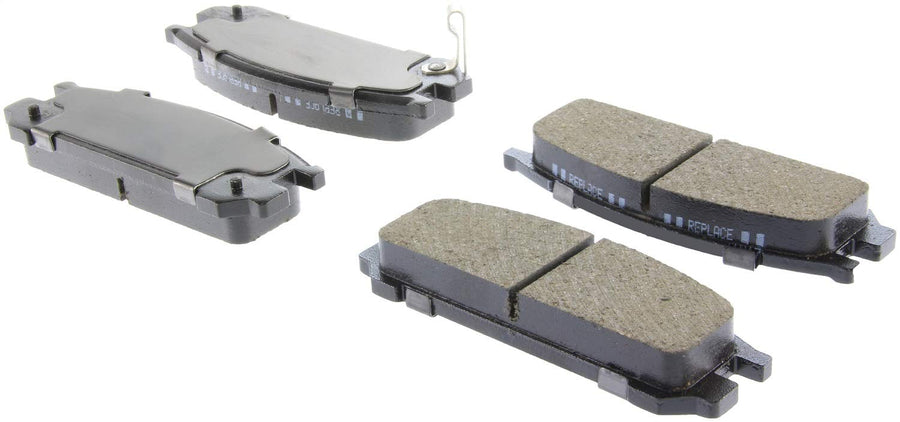 Rear StopTech 308.04710 Brake Pads with Shims and Hardware Street