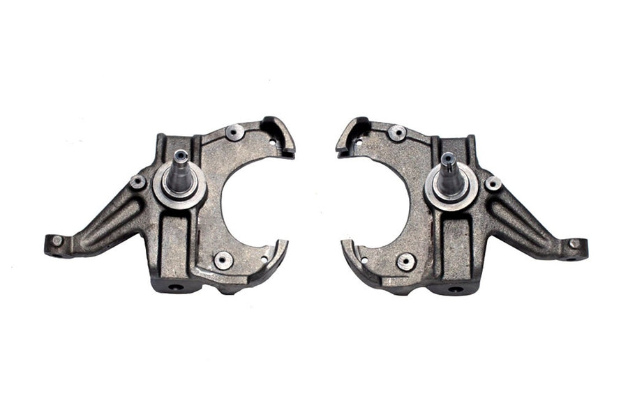 Part# 101125L MaxTrac SUSPENSION'S is A Pair of 2.5" LOWERING SPINDLES CAST from Steel & E-Coated Black