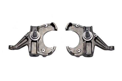 Part# 101125L MaxTrac SUSPENSION'S is A Pair of 2.5" LOWERING SPINDLES CAST from Steel & E-Coated Black