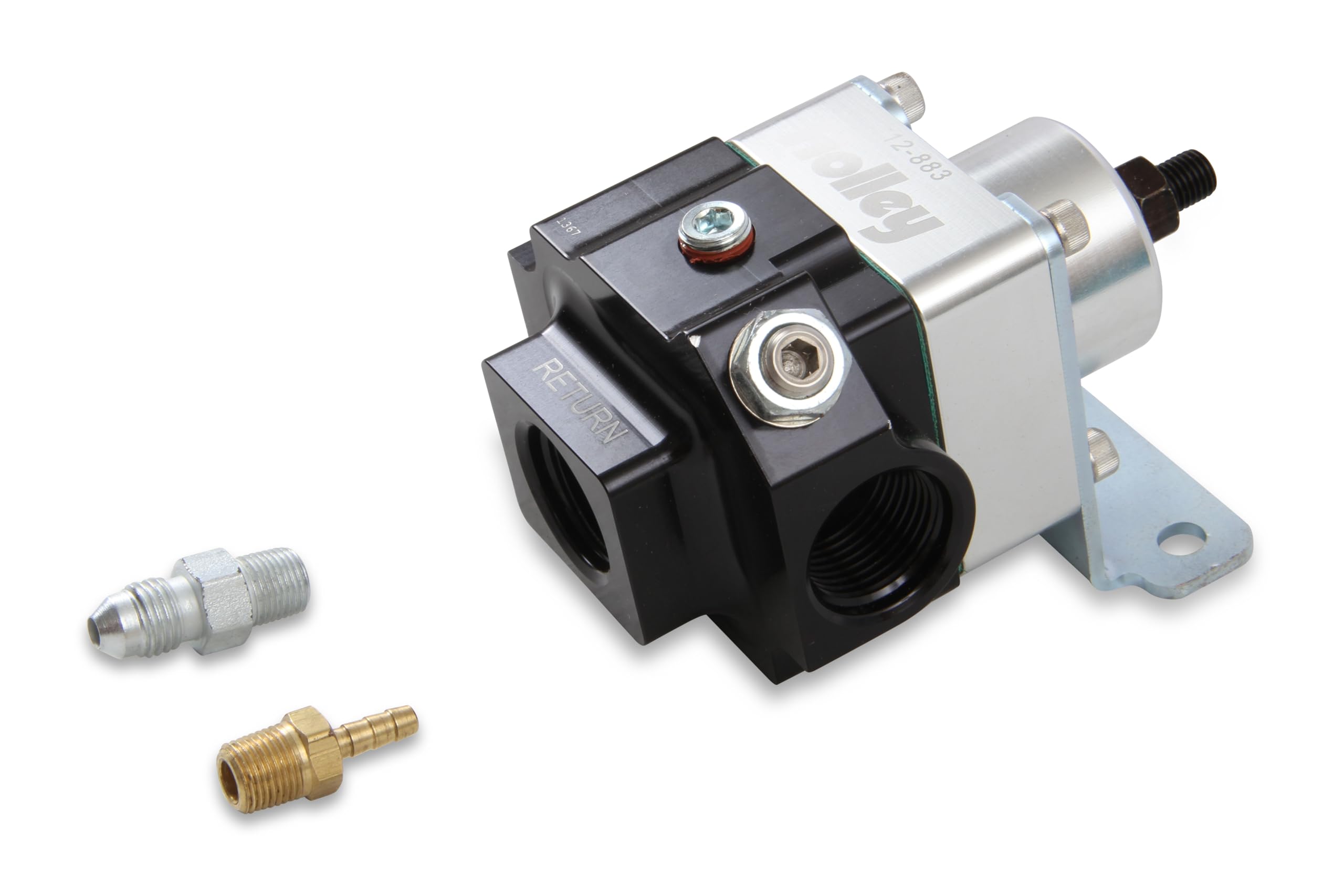 Double Adjustable Holley 12-883 Fuel Regulator