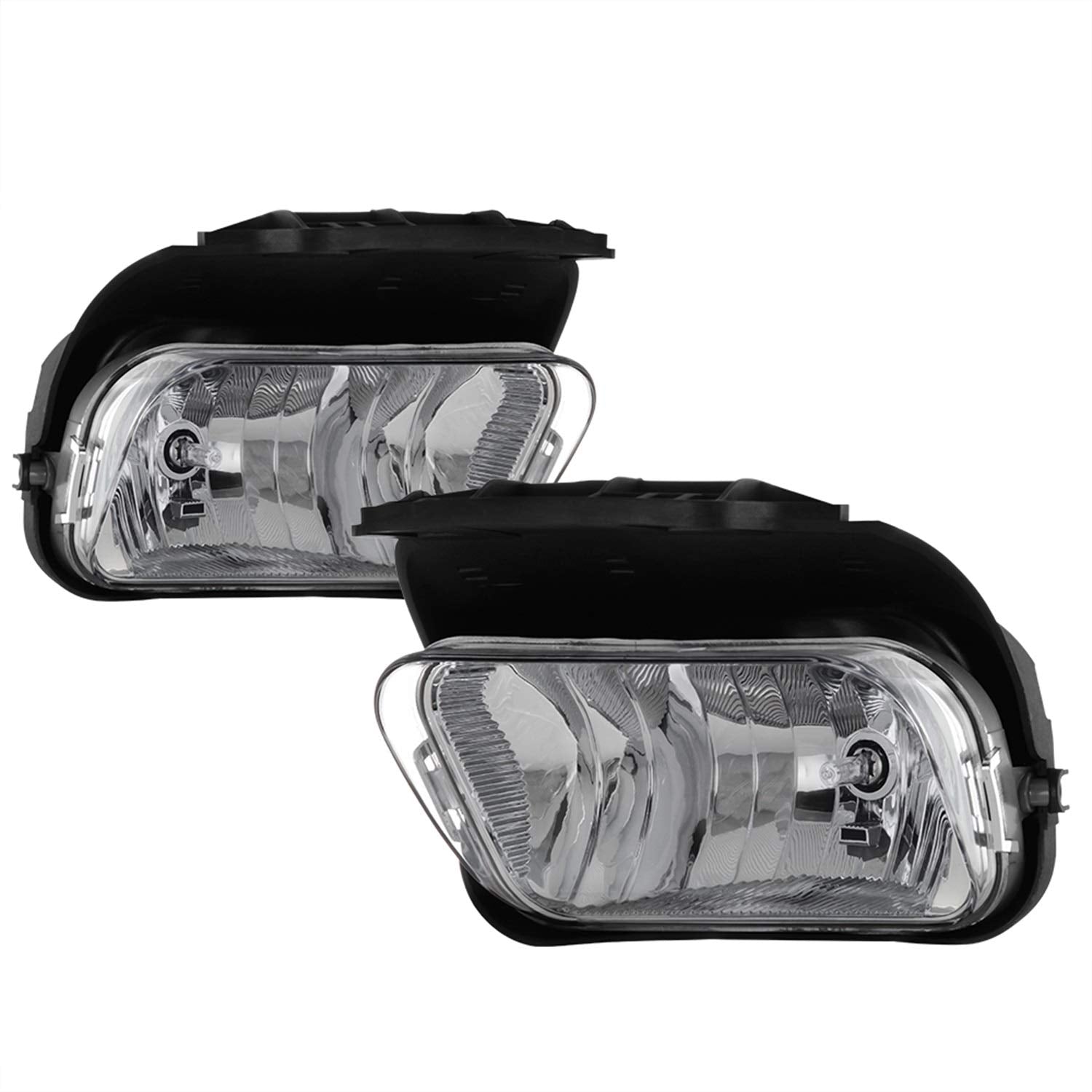Fog Lights Black/Clear xTune Auto 5015471