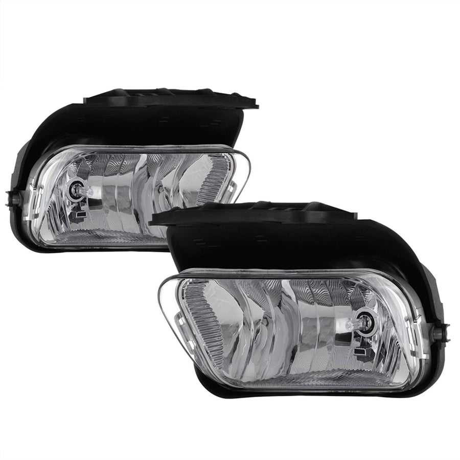 Fog Lights Black/Clear xTune Auto 5015471