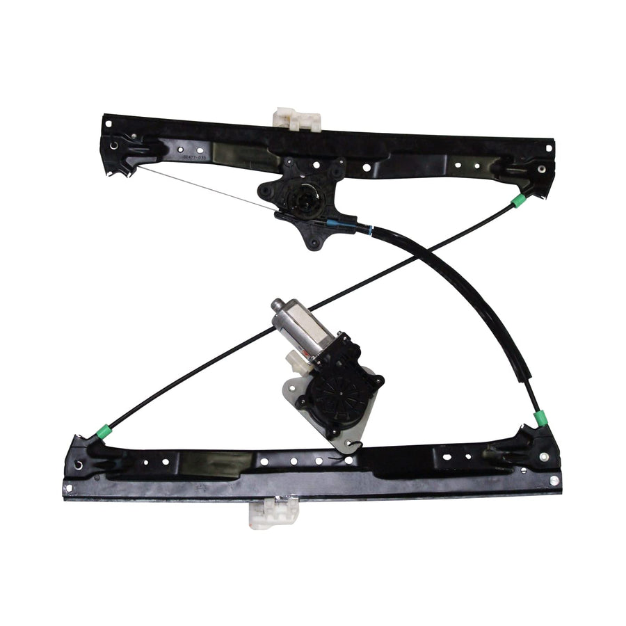 Power Window Motor and Regulator Assembly TYC 660396 Front Left-Side Compatible with 2008-2019 Dodge Grand Caravan