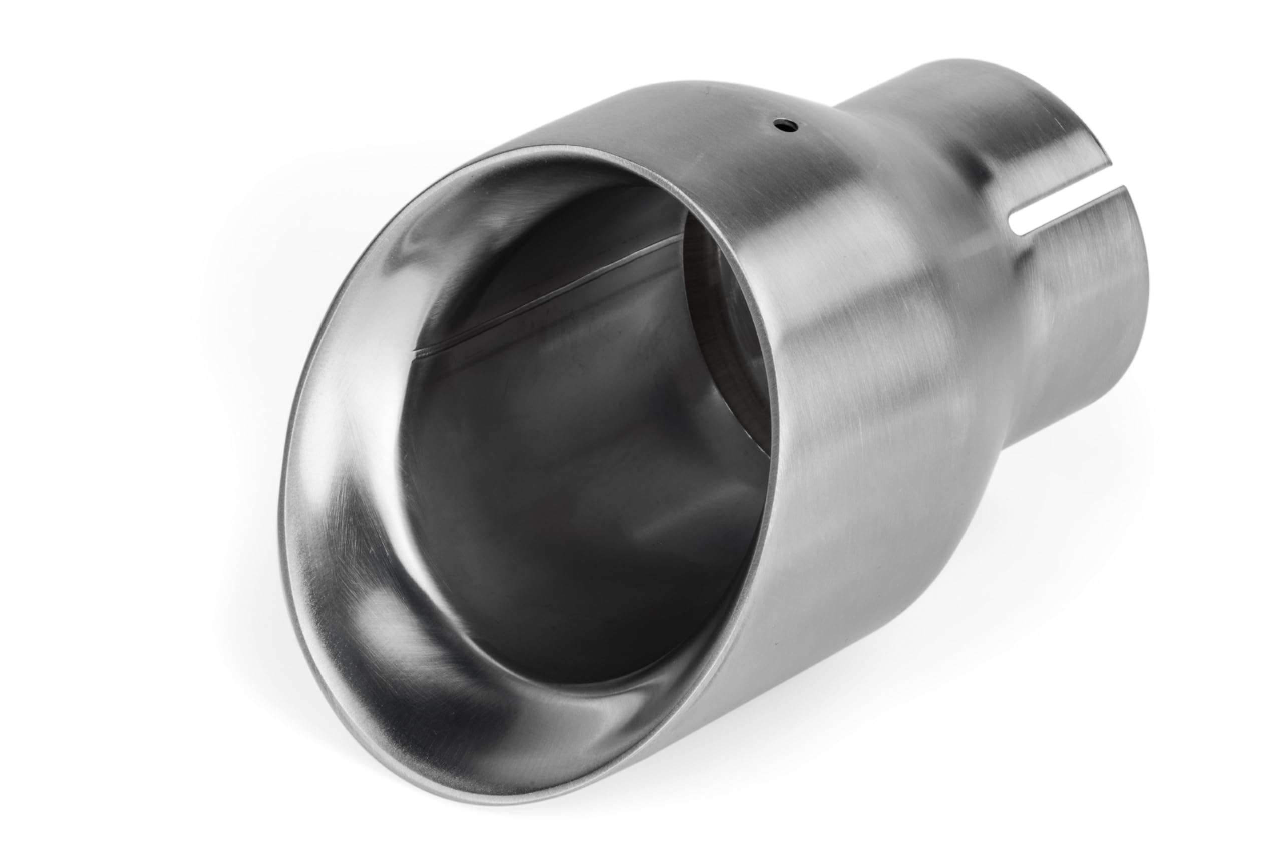 Double-Walled APR TPK0002 4 in. Slash-Cut Tips Brushed - Set of 2