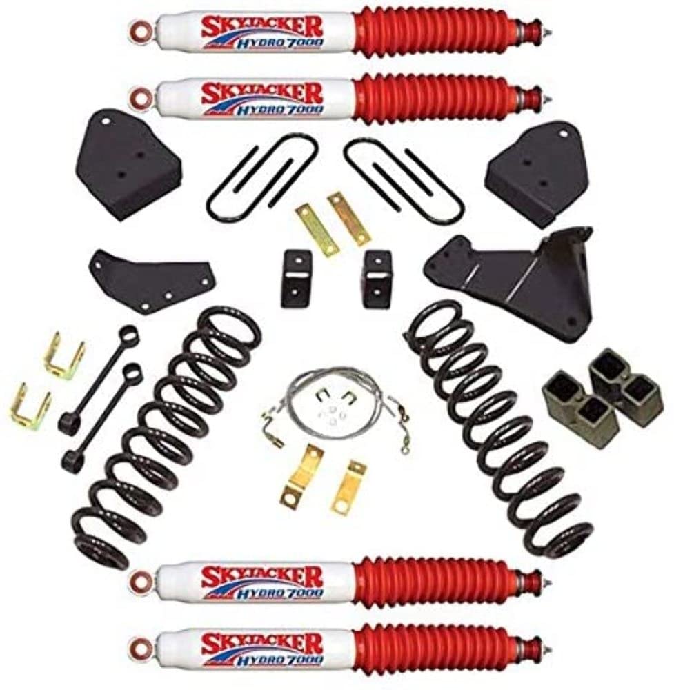 Skyjacker Suspension Lift Kit F8601KH-H w/Shock 6 in. Lift Incl. Front Coil Springs Rear Blocks