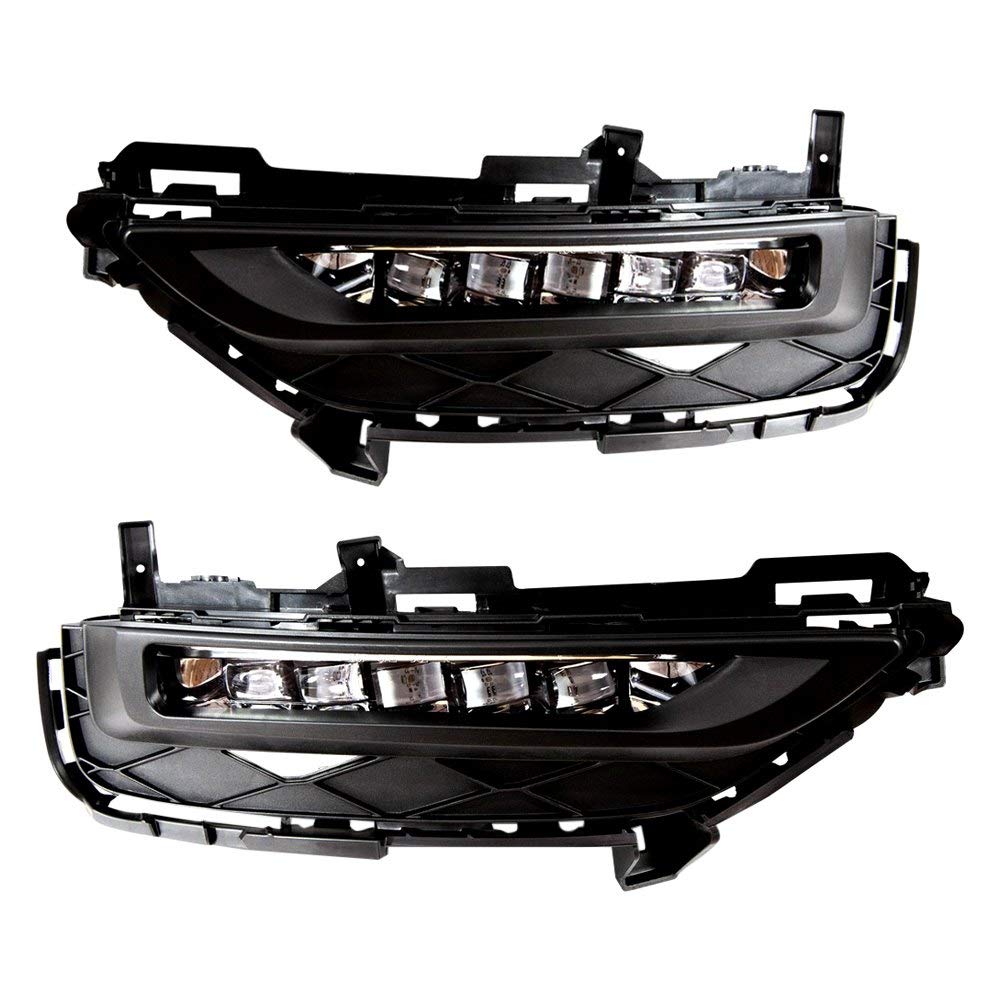 OEM Series Winjet for [2016-2017 Honda Accord Coupe] Driving LED DRL Lights + Switch + Wiring Kit