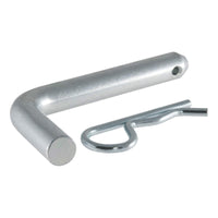 Trailer Hitch Pin & Clip CURT 21580, 5/8-Inch Diameter, Fits 2 or 2-1/2-Inch Receiver, Clear ZINC