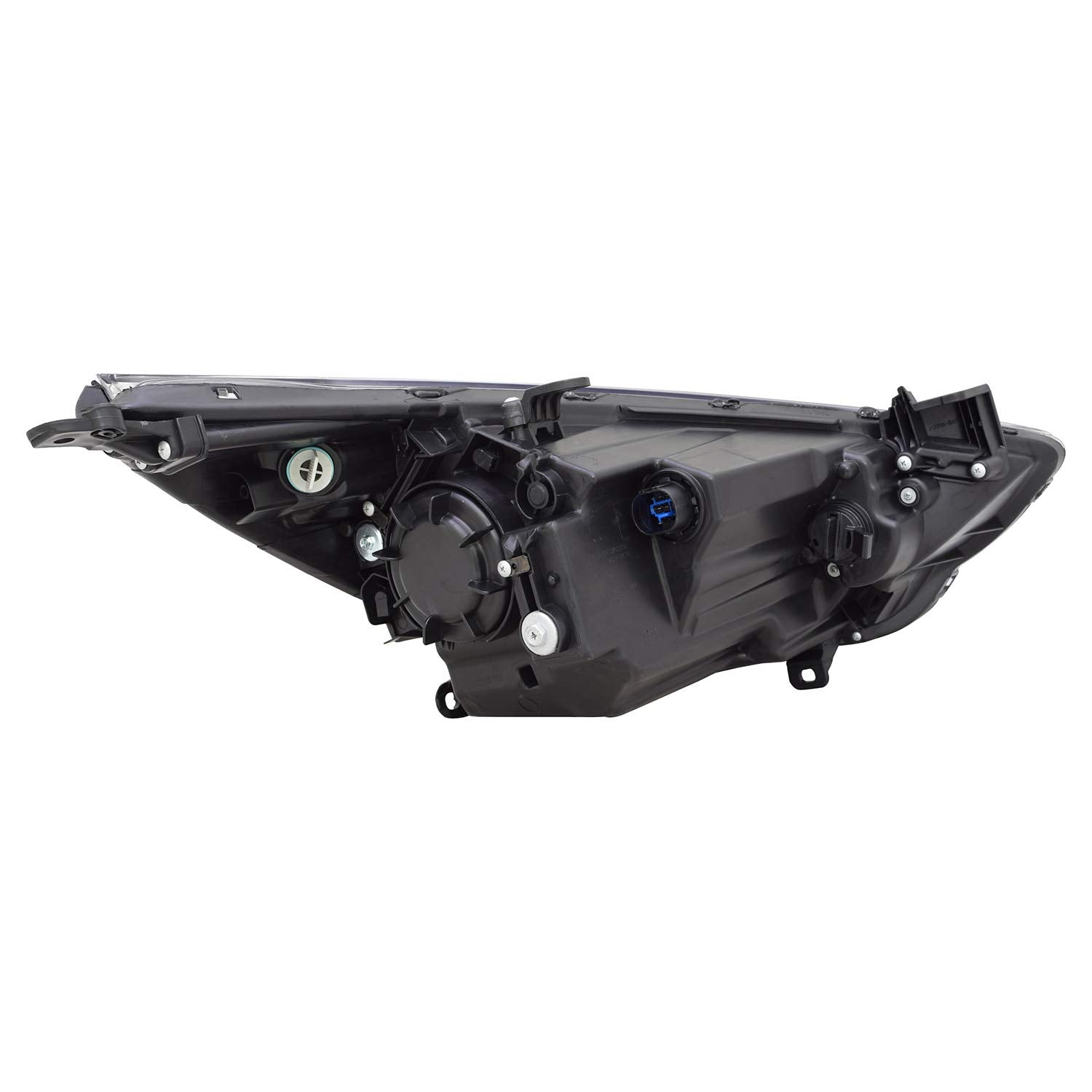 Left TYC Headlight Assembly Compatible with 2015-2017 Hyundai Accent