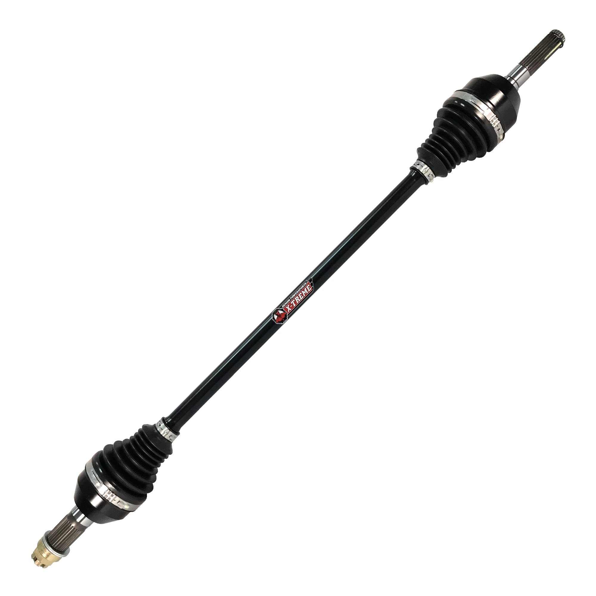 Demon Powersports Xtreme Front Left Heavy Duty Axle for (2017-21) Can Am Maverick X3/X3 MAX, In 4340 Chromoly Steel Re-Engineered Cage Design, 72 Inch Wide OEM: 705402099