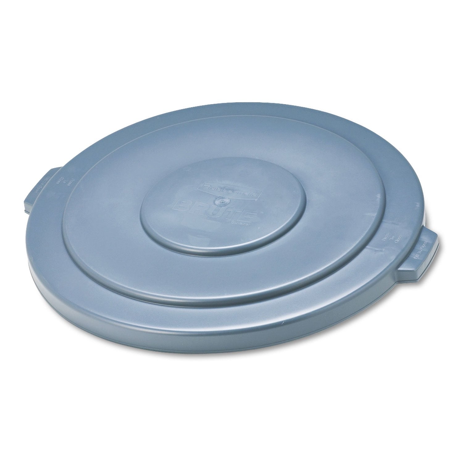 Rubbermaid Commercial FG265400GRAY Heavy-Duty Round Waste/Utility Container, 55-gallon Lid ONLY, Gray BRUTE
