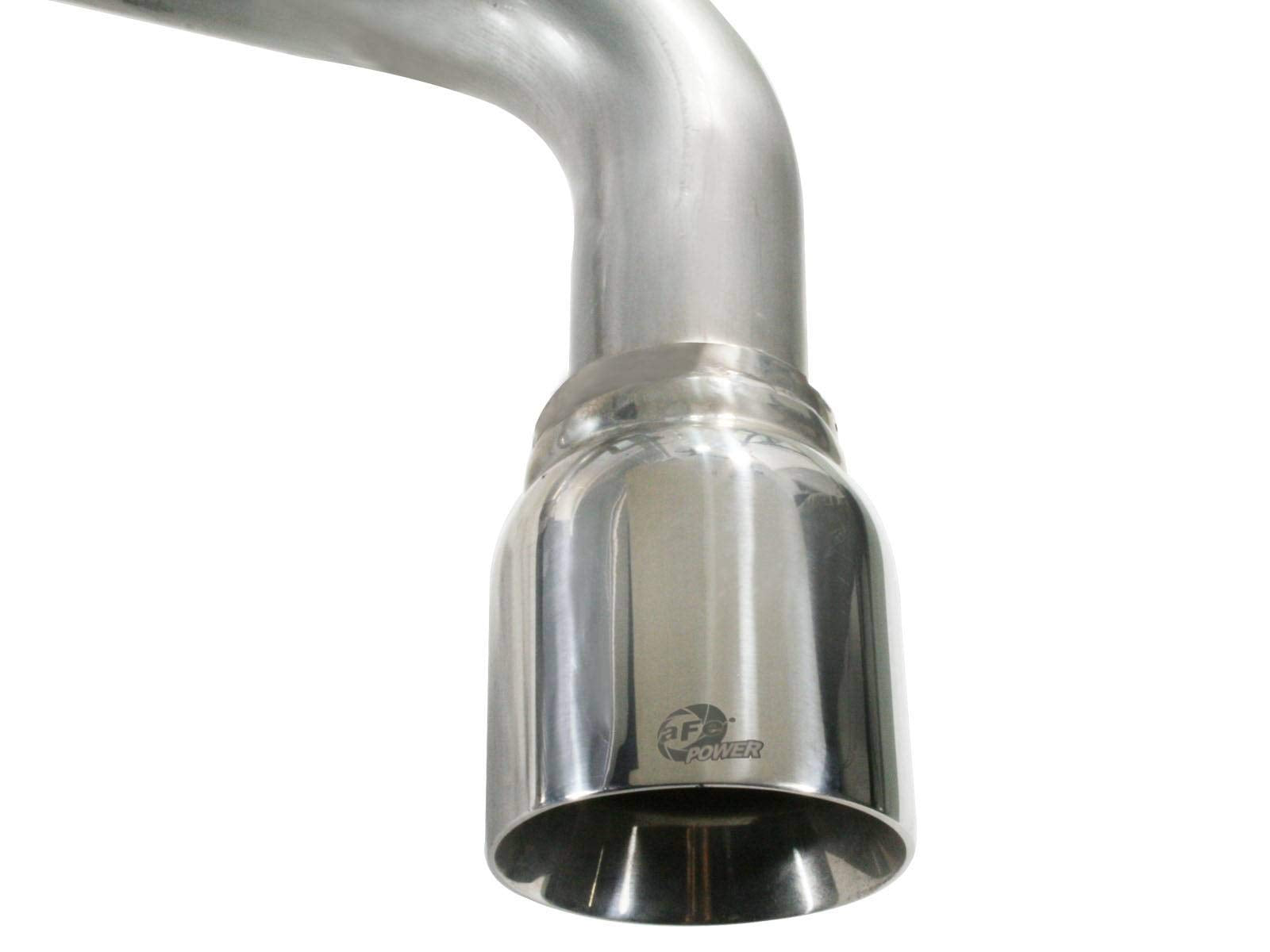 Cat-Back Exhaust System aFe 49-36407 with Polished Tip for VW Beetle