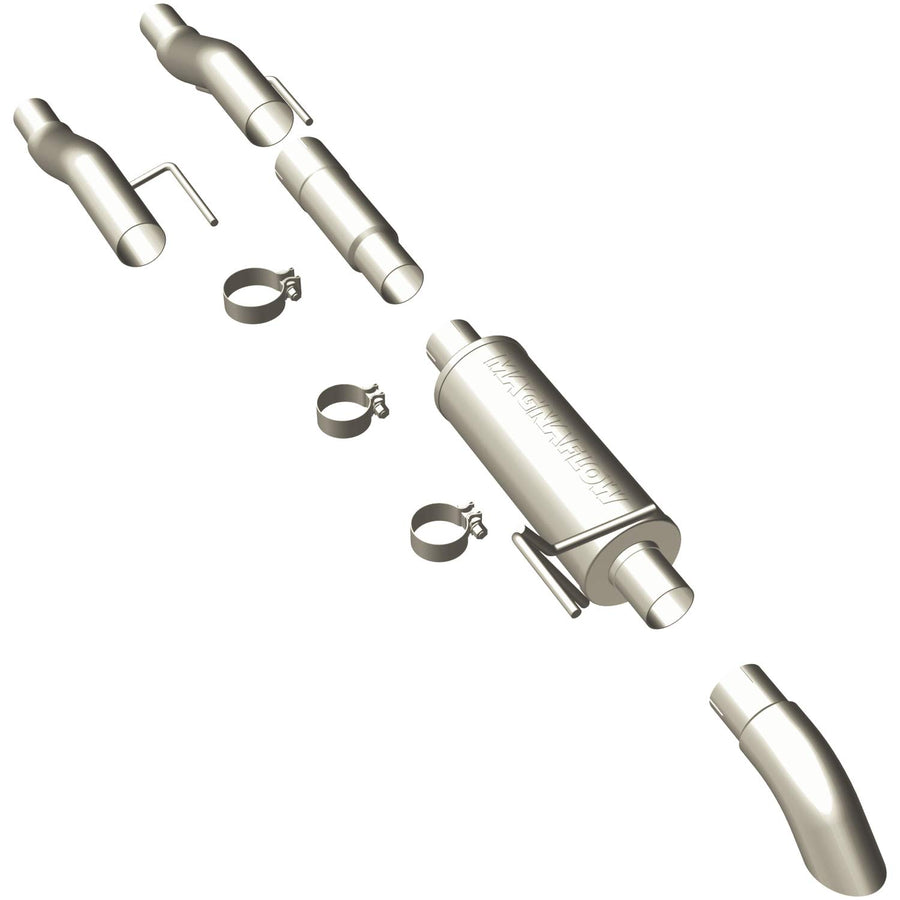 Large MagnaFlow Stainless Steel Performance Exhaust System Kit