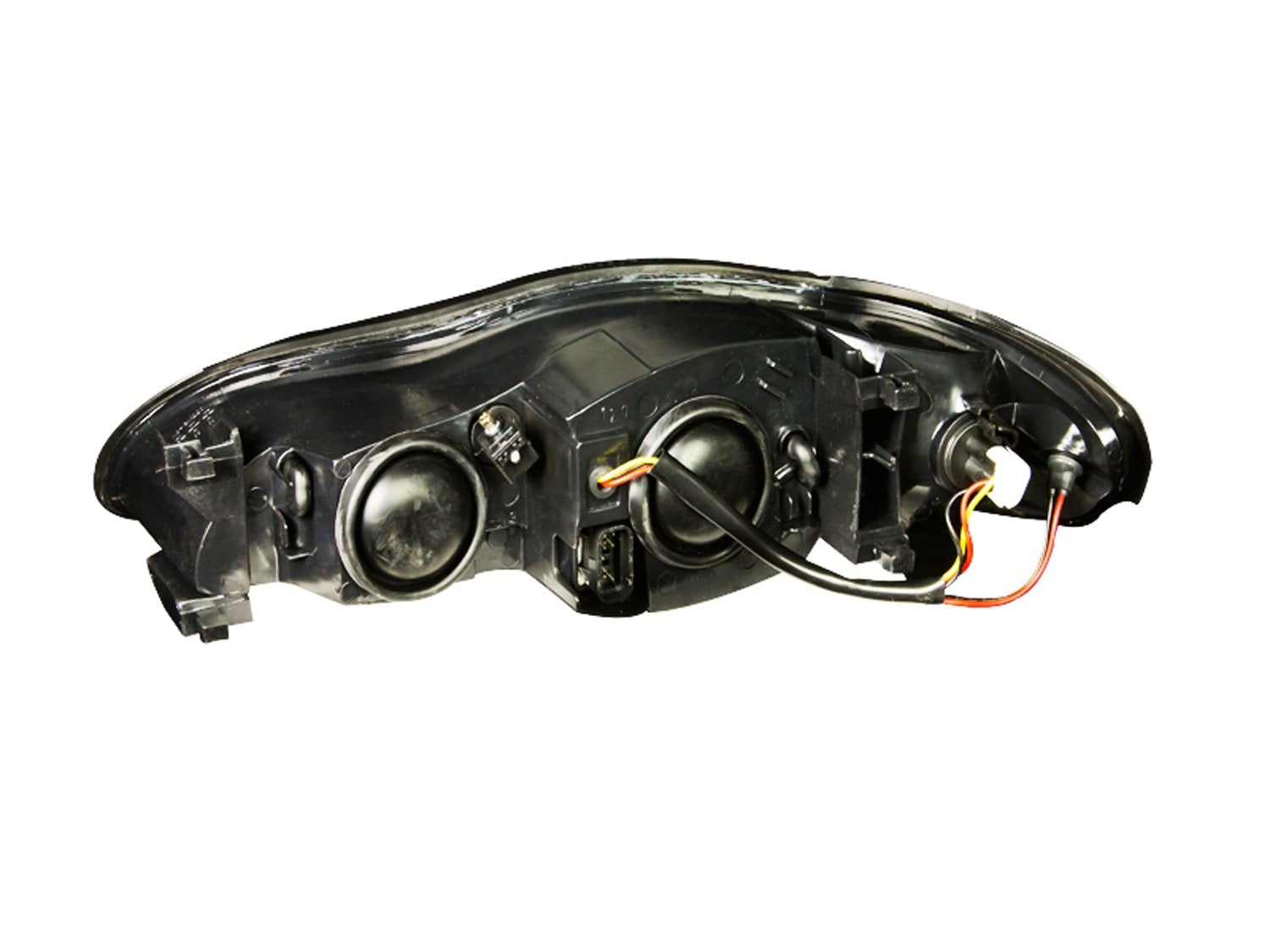 Chevrolet Monte Carlo Anzo USA 121165 Black With Amber Reflectors Headlight Assembly - (Sold in Pairs)