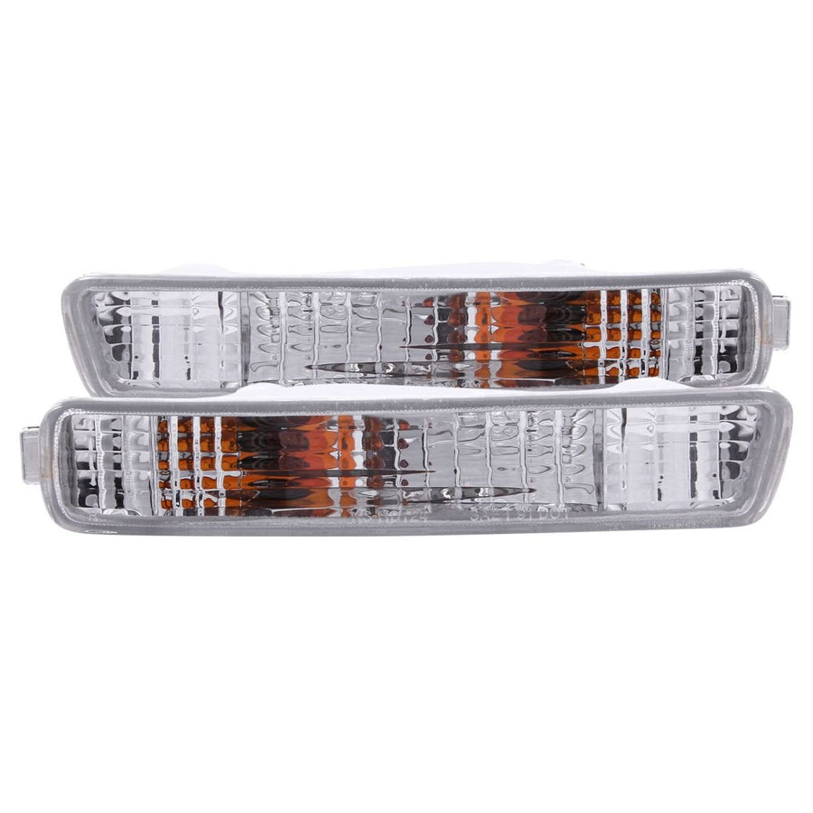 Clear Lens ANZO USA Front Bumper/Turn Signal Light Set 511008