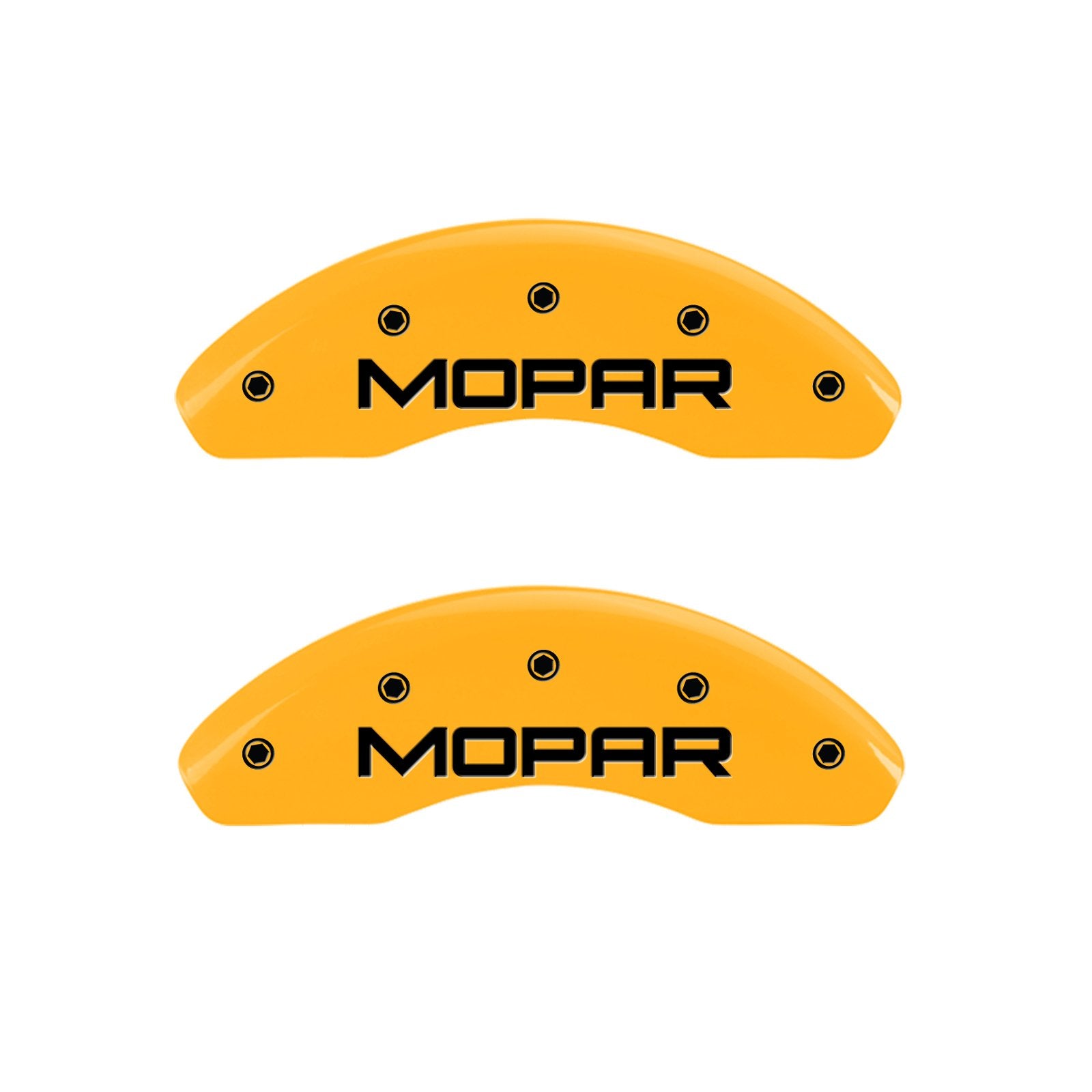 Caliper Covers MGP 32015SMOPYL, Yellow