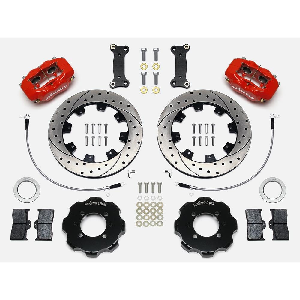 Miata 14014233DR KIT,FRT, Wilwood, SRP, RED