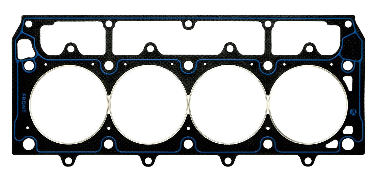 SCE Cylinder Head Gasket, Vulcan Cut Ring, 4.200 in Bore, 0.039 in Compression Thickness, Steel Core Laminate, Driver Side SCE Gaskets